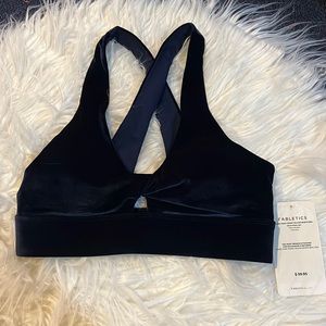 *NWT* FABLETICS Suede Blue Sports Bra
